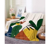 Nórdico ins Estilo Tema Franela Manta Suave Ligero Cálido para la sala de estar Dormitorio Cama Sofá Sofá Niños Adultos Regalos 80*120cm