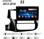 Radio de coche Android para Mitsubishi Outlander 2012-2018 reproductor de vídeo Multimedia para coche navegación GPS WIFI 1 + 16GB