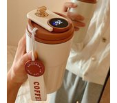 Taza de café con cuerda, taza de acero inoxidable 316, taza de agua Simple portátil 410ML