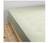 Drap housse  Gaïa  toutes dimensions  Gaze de Coton  - Gaïa Vert d'Eau - 140 x 190 cm bonnet de 30 cm