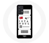 Coque Samsung Galaxy A32 4G Billet d'avion Istanbul Turquie