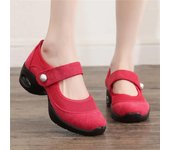 Nuevos zapatos de baile para adultos, zapatillas de baile moderno de malla de jazz para mujer 35 negro