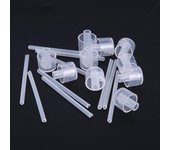 Herramientas de recarga de Perfume, dispensador de bomba cosmética, embudos difusores, 10/30/50 Uds. 10Pcs