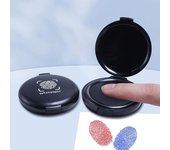 Mini plataforma portátil de impresión de huellas dactilares, impresión de alta definición de secado rápido, firma de contrato con lodo, lavado en rojo, azul y negro.