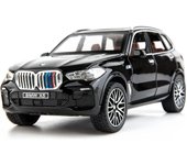 1:32 Compatible con BMW X5 SUV Modelo Coche de Juguete, Coche de Juguete de aleación de Zinc con Sonido y luz para niños, niños y niñas, Regalo 1:32-size: 16.5*7.5*6.5cm blanco