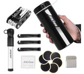 Kits de herramientas de reparación de bicicletas Juego de reparación de bicicletas con mini bomba Kit de herramientas multifunción 14 en 1 Bicicleta de 750 ml Tool Set