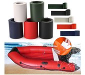 Herramienta de parche para Kayak para navegación al aire libre, parche de reparación de PVC, reparación de agujeros con fugas, necesidad especial dañada azul