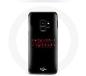 Coque pour Samsung Galaxy S9 Plus Stranger Things Affiche Logo Joyeux noël