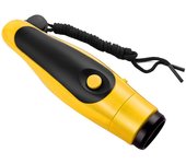 Silbato electrónico para deportes multiusos Silbato de mano con cordón Silbato de mano para árbitro amarillo