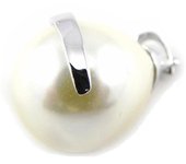 Les Trésors De Lily [H3442] - Pendentif Argent 'Sissi' blanc blanco