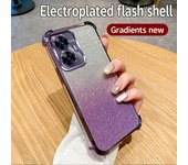 Funda de silicona suave con acabado brillante y antigolpes en las cuatro esquinas para Oppo Realme C55, C53, C35, C33, C31, C30, C20, C15, C30s y 9 Pro Plus. Realme C55