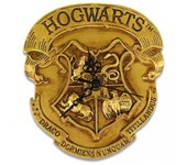 Reloj de pared con escudo de Hogwarts de Harry Potter One Size amarillo