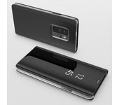 Funda para Samsung Galaxy S10 PLUS - Tapa abatible espejo negro Protección Clear View [Phonillico®