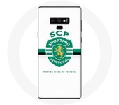 Coque Samsung Galaxy Note 9 scp sporting portugal fond blanc