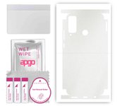 apgo Protective Skin Sticker for the back+sides compatible with Honor Play 4T, Full Wrap Film, Foil, Vinyl - Pattern Matte Transparent