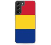 Coque Téléphone Drapeau Roumanie - Samsung Galaxy S22 Ultra
