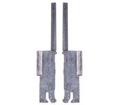 BROSS BSR31 Skywindow Sky Top Window Techo corredizo Reparación de techo Riel Soporte Corredera Guías de aluminio de metal Izquierda Derecha para Fiat Stilo