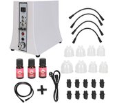 Máquina masajeadora de ventosas para busto con calefacción por infrarrojos lejanos multifuncional para el cuerpo. AU Plug