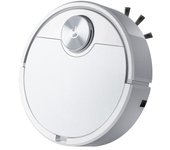 Robot aspirador inteligente con control remoto inalámbrico ES06 APP, nueva aspiradora, máquina de limpieza, barrido y fregado de suelos para el hogar, 2024 blanco