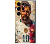Funda para Samsung Galaxy S25 Ultra Messi, Barcelona, ​​Argentina, campeón, Prime, n.° 10, Maniacase