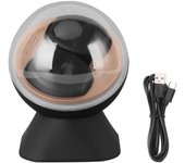 Enrollador de relojes automático de alta gama, doble bobinador de relojes para mujeres y hombres, relojes automáticos negros negro