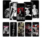 Funda de teléfono Anime Manga Death Note Ryuk para Samsung Galaxy A12 A22 A32 A42 A52 A72 A51 A71 5G A41 A31 A21 A02S M12 M21 M31 M30S Samsung A12 5G