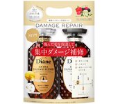Champú y tratamiento Nature Labo Diane Perfect Beauty Extra Damage 03 Planed 450 ml x 2 Champú/acondicionador Perfect Beauty Diane (cuidado de daños) (1) Enjuague