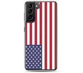 Coque Téléphone - Samsung - Galaxy S10e - Drapeau États-Unis - Souple - Multicolore