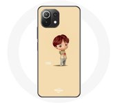 Coque pour Xiaomi Mi 11 Lite BTS TinyTAN Animation Suga