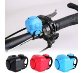 Timbre de bicicleta de montaña, bocina eléctrica, campana de colores para bicicleta plegable de carretera rojo