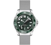 Reloj para hombre Invicta Pro Diver de acero inoxidable con esfera verde y cuarzo INV45980 verde