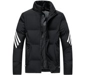Abrigo de hombre Traje de pan de invierno Chaqueta acolchada de algodón corta M