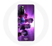 Coque pour Xiaomi Redmi Note 11s 5G BTS TinyTAN Animation Affiche RM Jin Suga J-Hope Jimin V Et Jungkook Mic Drop