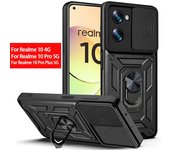 Funda protectora de lente deslizante para Realme C55 10 Pro Plus, para OPPO Realme GT Neo 5 10 9 Pro 9i 8 8i Reno 8T 8 7 6 5 C35 C21Y For Realme 10 4G oro