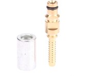 Accesorio de conector de manguera con manguito para reparación de la punta de la tubería de la hidrolavadora Karcher K