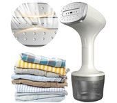 Vaporizador de Ropa de Mano Vaporizador Eléctrico para Eliminar Ácaros Calentamiento Rápido Vaporizador de Plancha Portátil Depósito de Agua Desmontable para Hogar Viajes us color rosa