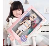 Caja de regalo para muñecas Barbie para niñas, juguete de princesa para niñas, regalo para niños, muñeca de regalo 30Cm high [bagged]