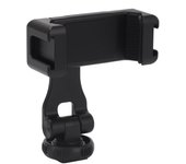 Adaptador de teléfono para zapatos fríos, soporte de montaje con abrazadera, rotación de 360 grados, orificios para tornillos de 14 pulgadas, soporte para teléfono celular