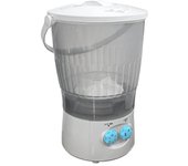 Mini lavadora de 85 W, 10 L, 2 modos, temporizador de 15 minutos, mini lavadora secadora para ropa interior, calcetines y bebés.