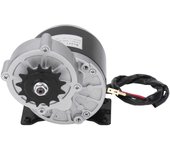 Motor eléctrico de CC de 36 V y 500 W con 13 dientes de desaceleración y escobillas para bicicletas y scooters eléctricos.