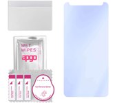 apgo Ultra-Clear 9H Hybrid protective glass compatible with Wiko Y61, flexible nano glass, great replacement for tempered glass, scratch-resistant, fu
