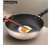 Sartén antiadherente de doble uso, multifuncional, para cocina de inducción, de gas, universal, plana 26cm