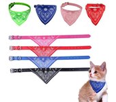 Pañuelo para el cuello, accesorios de aseo, pañuelo para perros, toalla para saliva de perros, collares para perros, suministros para mascotas verde