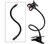 Brazo de cuello de cisne flexible, manguera de metal con rosca macho y hembra de 3/8 pulgadas para trípode DSLR, luz de video, soporte para cámara y teléfono 150MM