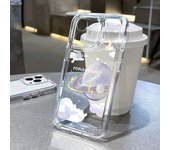 Funda de silicona con diseño de corazón para iPhone 15, iPhone 14, 12, 13, 11 Pro Max, 7, 8, 14, 15 Plus, XR, XS, X, SE, a prueba de golpes For iPhone 14