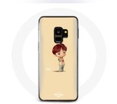 Coque pour Samsung Galaxy S9 Plus BTS TinyTAN Animation Suga