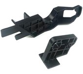 EHL518 Kit de reparación de la carcasa del faro delantero del coche, soporte de montaje, clips de pestaña, lado izquierdo para Peugeot 301 2012-2017 9675139480