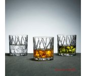 Vasos de whisky transparentes de 340ml, diseño Vintage de Dinamarca, vaso de vino caliente, arte de sombra, taza de whisky de cristal, taza de cerveza para Bar 1 Piece City Cup 340ml