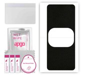 apgo Protective Skin Sticker for the back compatible with Lenovo Legion Y90, Wrap Film, Foil, Vinyl - Pattern Matrix