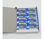 Cuchillas De afeitar De doble cara, 10/20/30/50/100 Uds., seguridad De acero inoxidable para afeitar, maquinilla De afeitar para hombres, Lames De Rasoir, cuchilla De barbero 10 pcs per pack